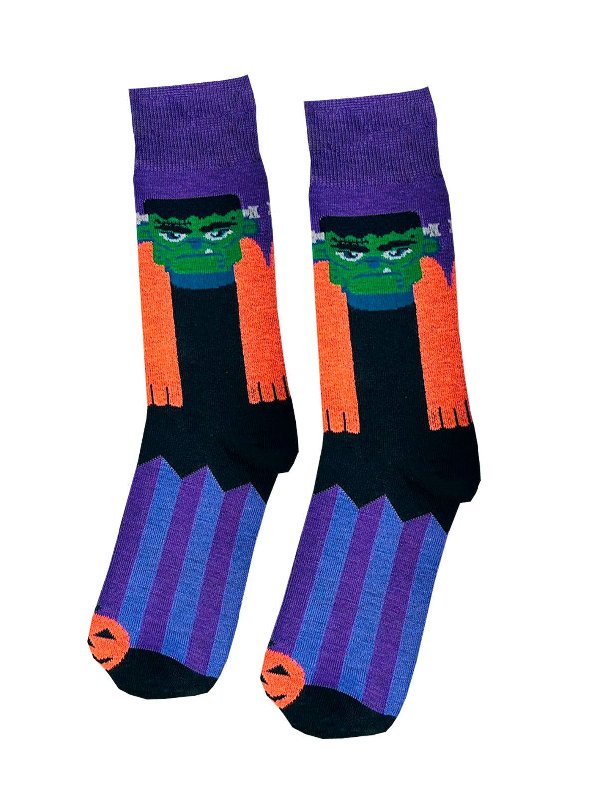 Calcetines Halloween Del Frankenstein / "Con Calabaza"