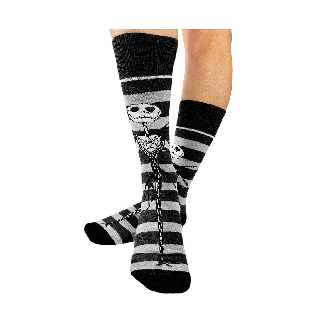 Calcetines Halloween De Jack Completo / "Con Rayas"