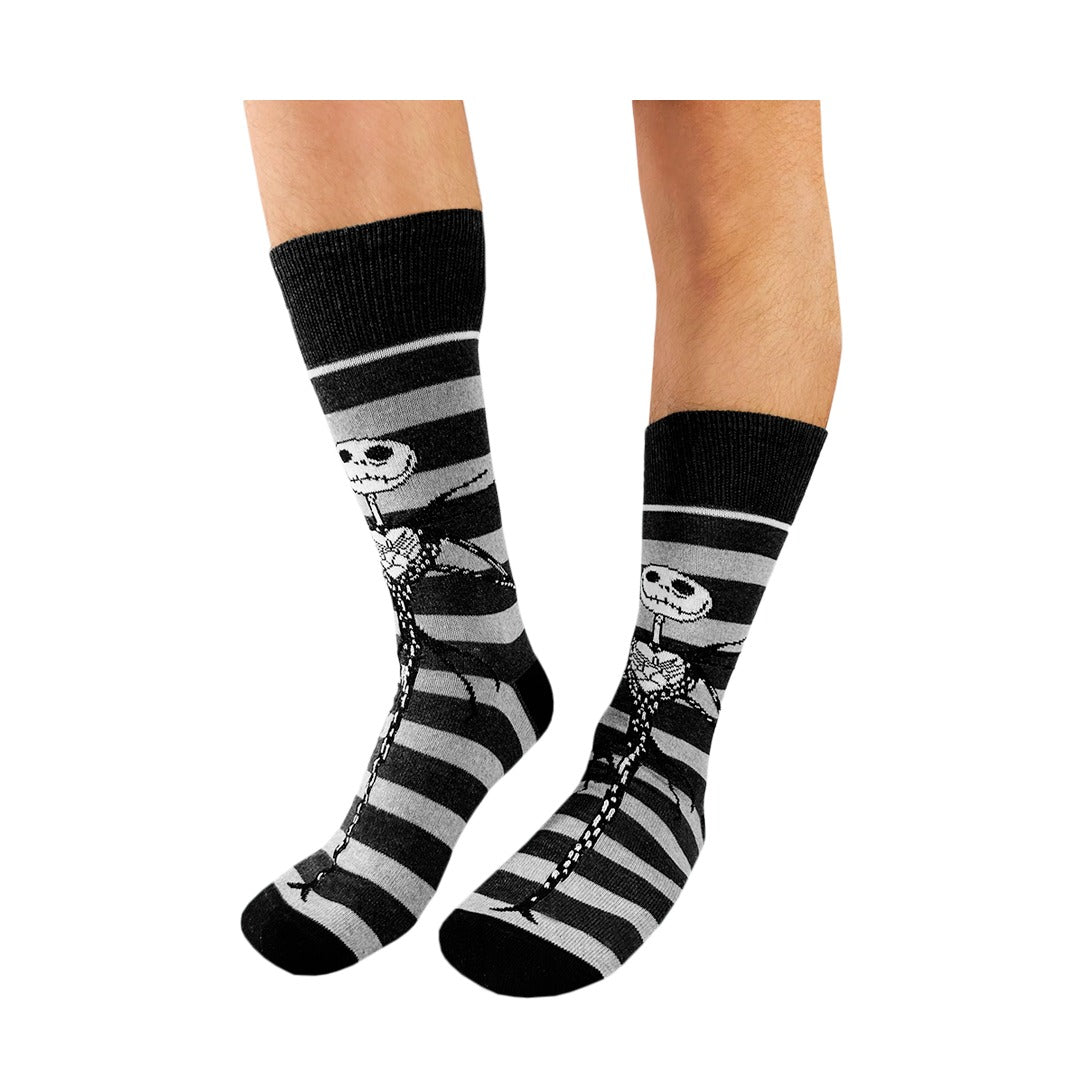 Calcetines Halloween De Jack Completo / "Con Rayas"