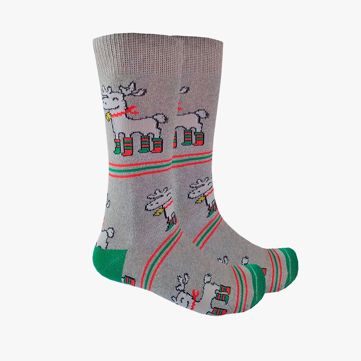 Calcetines Navidad / "Renos Abrigados"