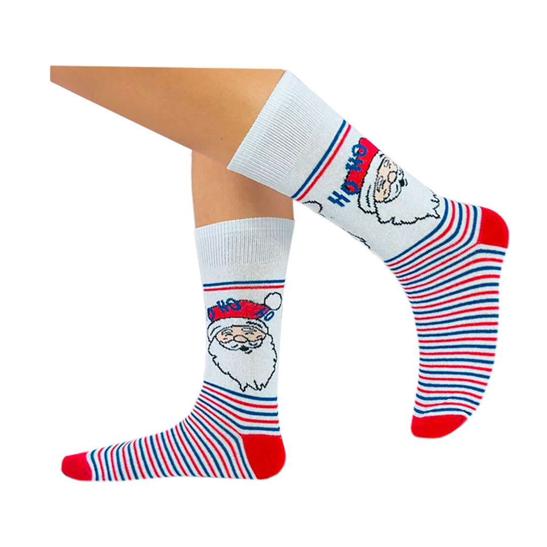 Calcetines Navidad / "Santa Claus Ho Ho Ho"