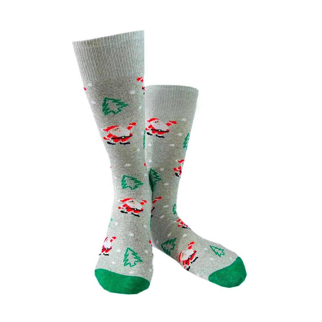 Calcetines Navidad Santa Claus / "Con Pinos"