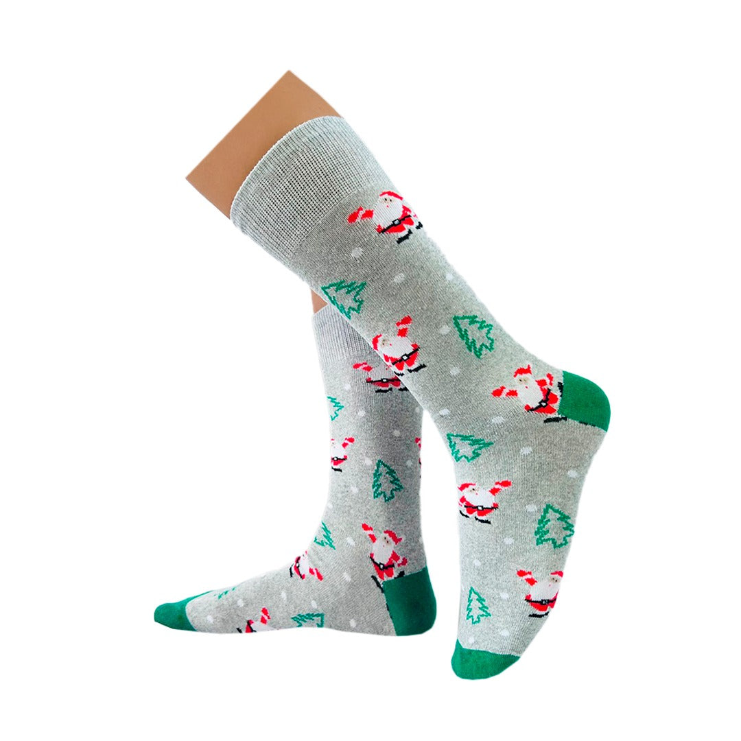 Calcetines Navidad Santa Claus / "Con Pinos"