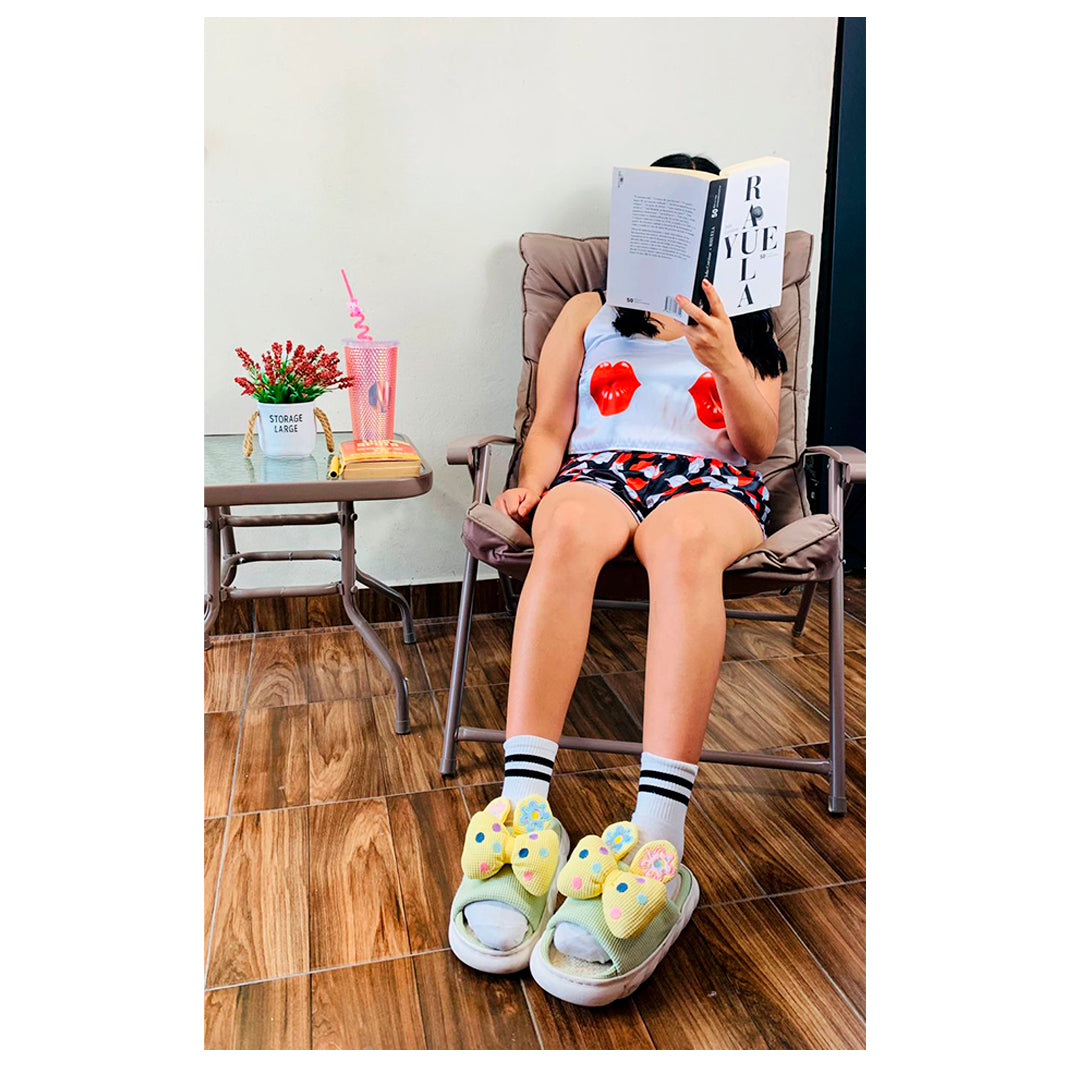 Pijama Mujer Top/Short Frescas Moda "Besos"