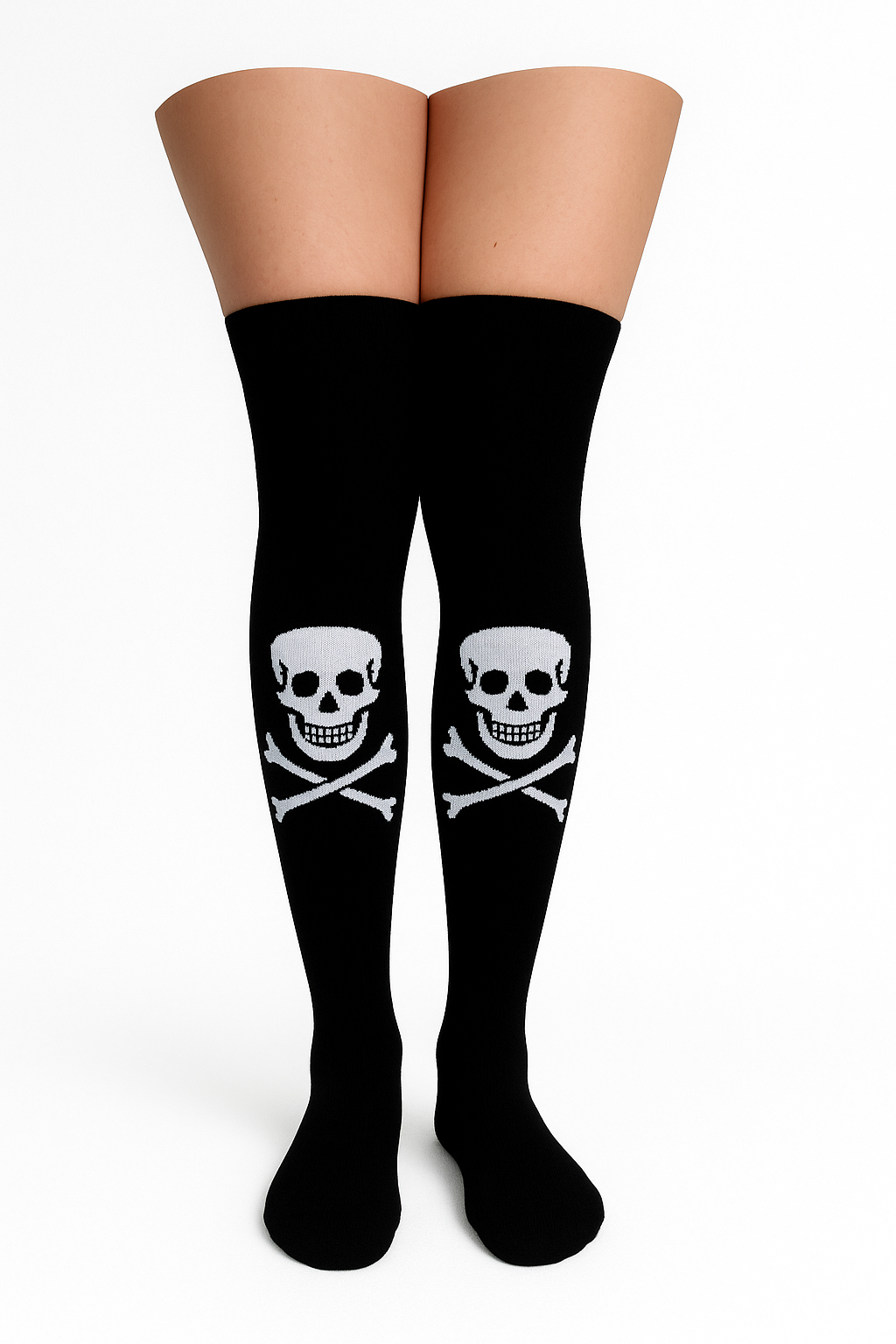 Medias Halloween Diseño De "Calavera"