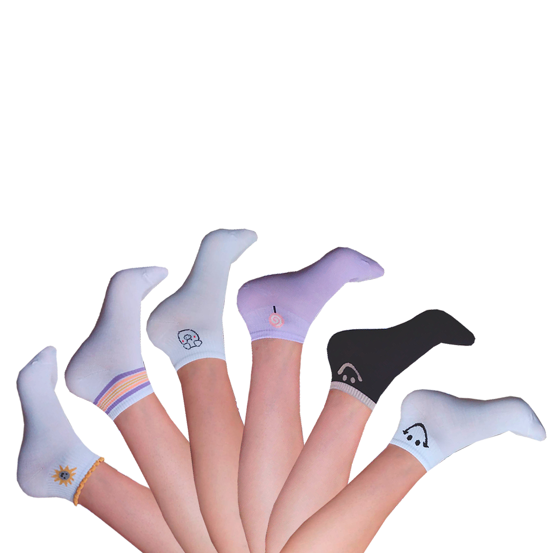 CALCEPACK Tobilleros Moda (12 Pares)