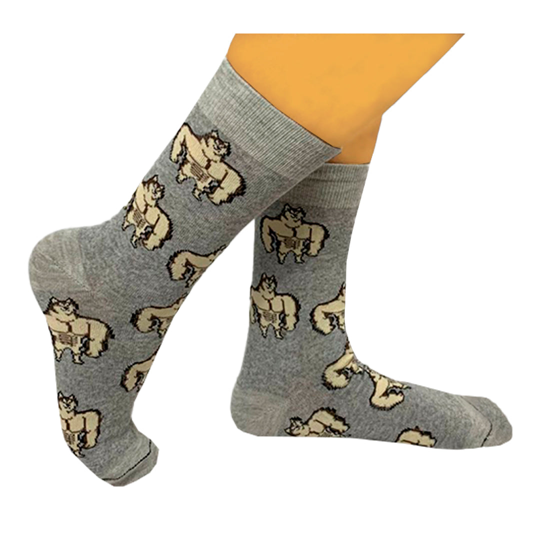 Calcetines Divertidos "Cheems Mamado"