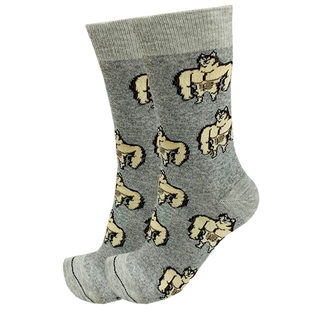 Calcetines Divertidos "Cheems Mamado"