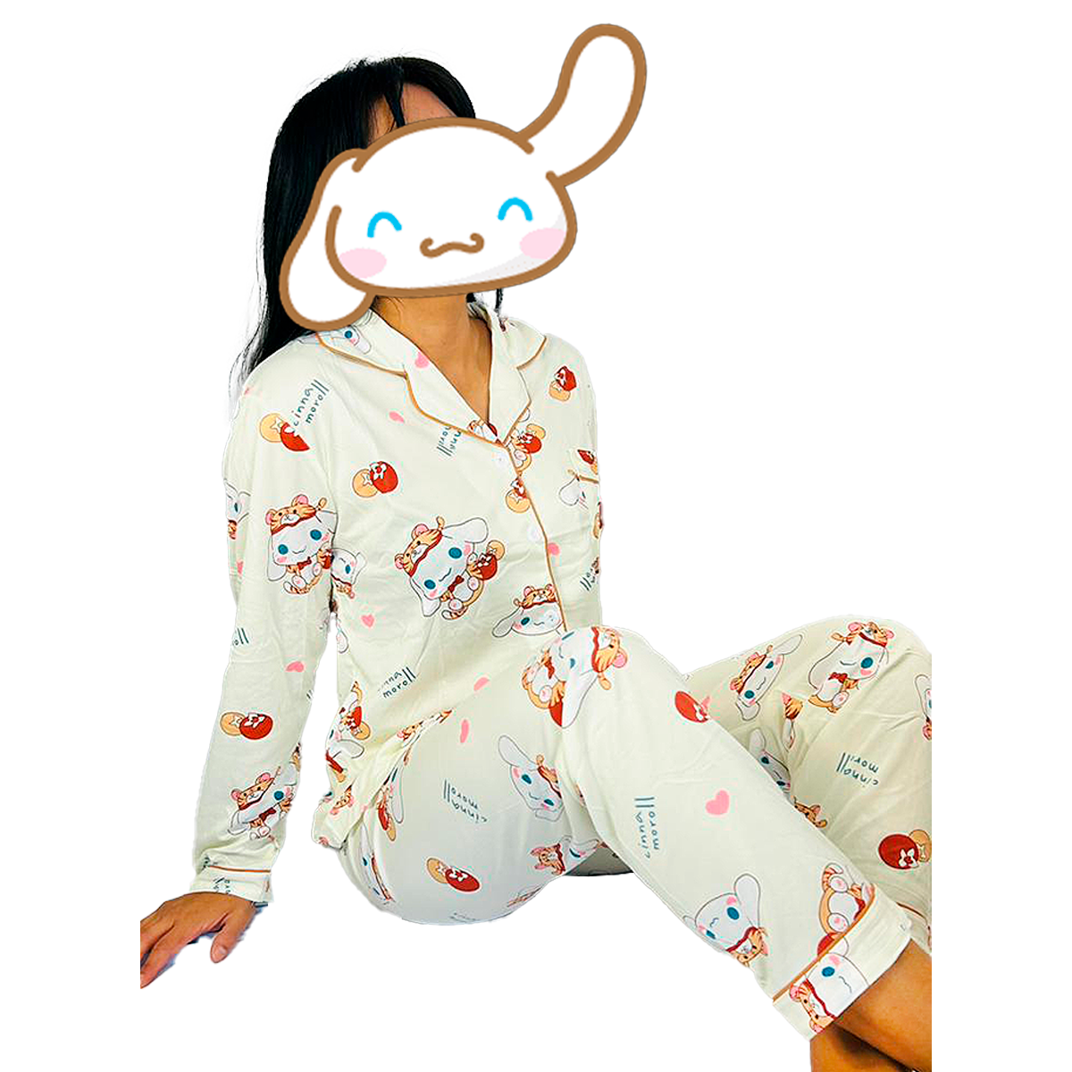 Pijama Botones Diseño De "Cinnamoroll"