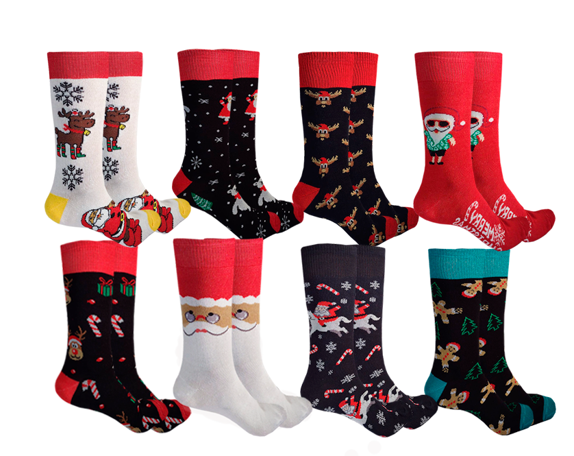 MAD BOX Calcetines Navidad 10 Pares