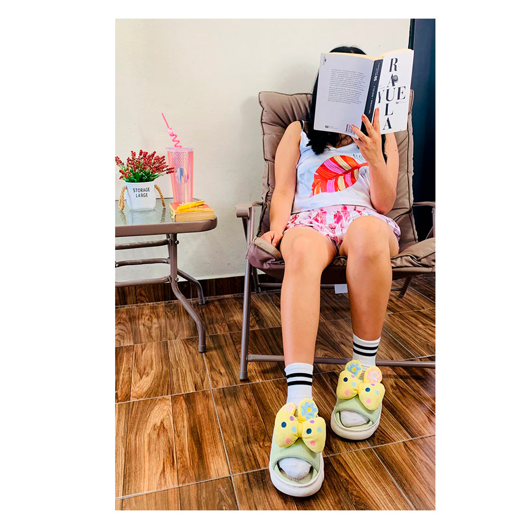 Pijama Mujer Top/Short Frescas Moda "Plumas Elegantes"