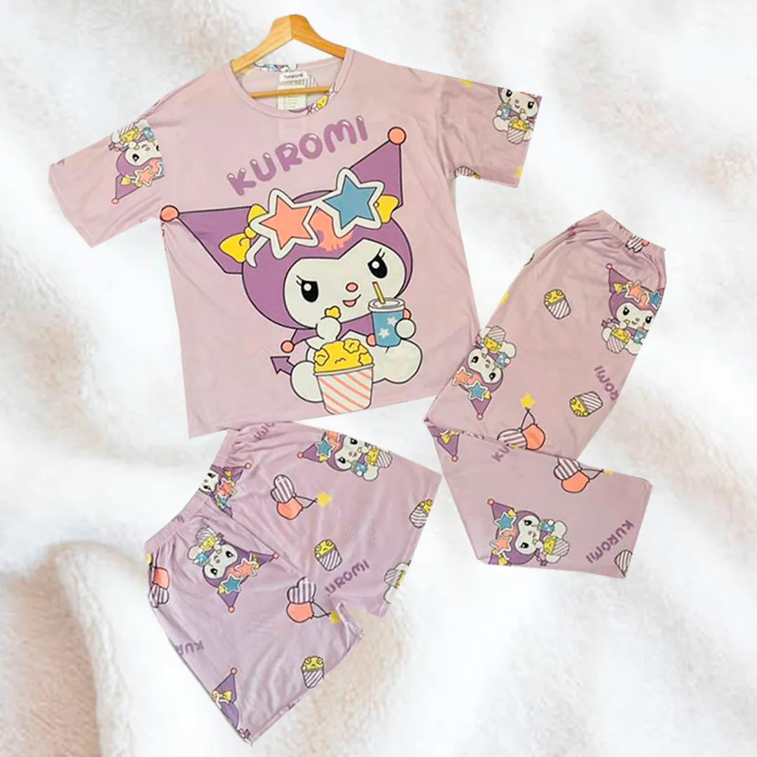 Pijama De "Kuromi Caricaturas"