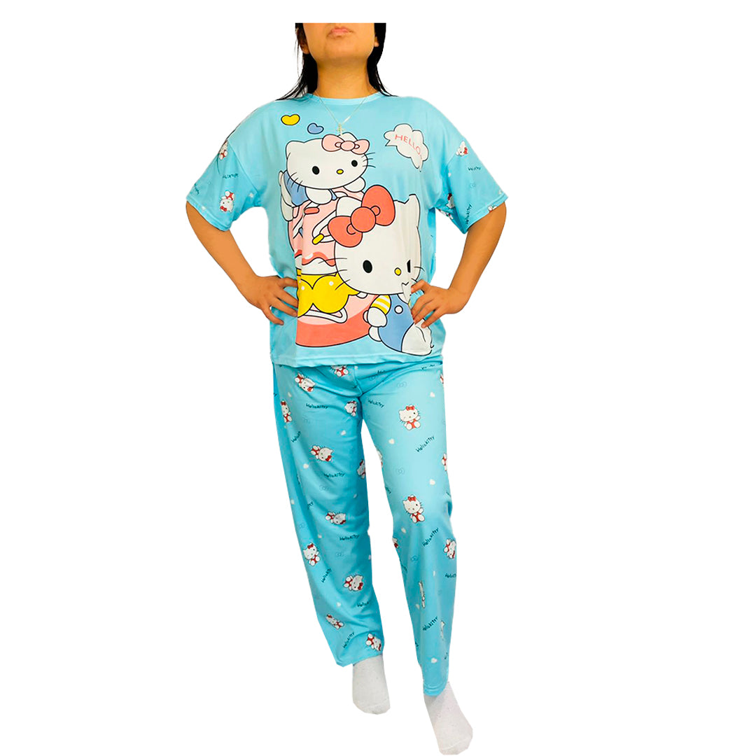 Pijama De "Kitty Hello"