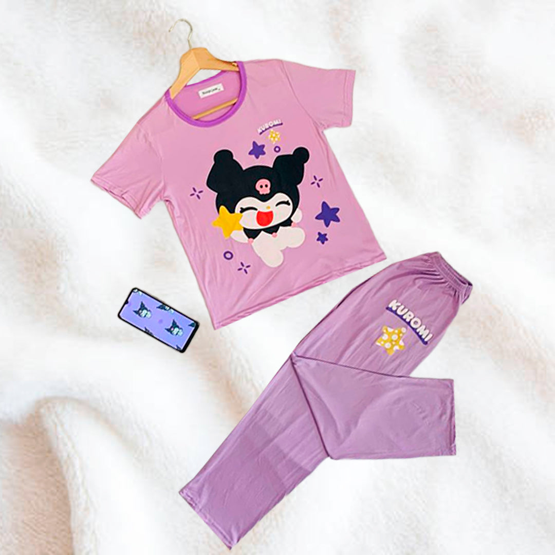 Pijama Infantil De "Kuromi Happy"