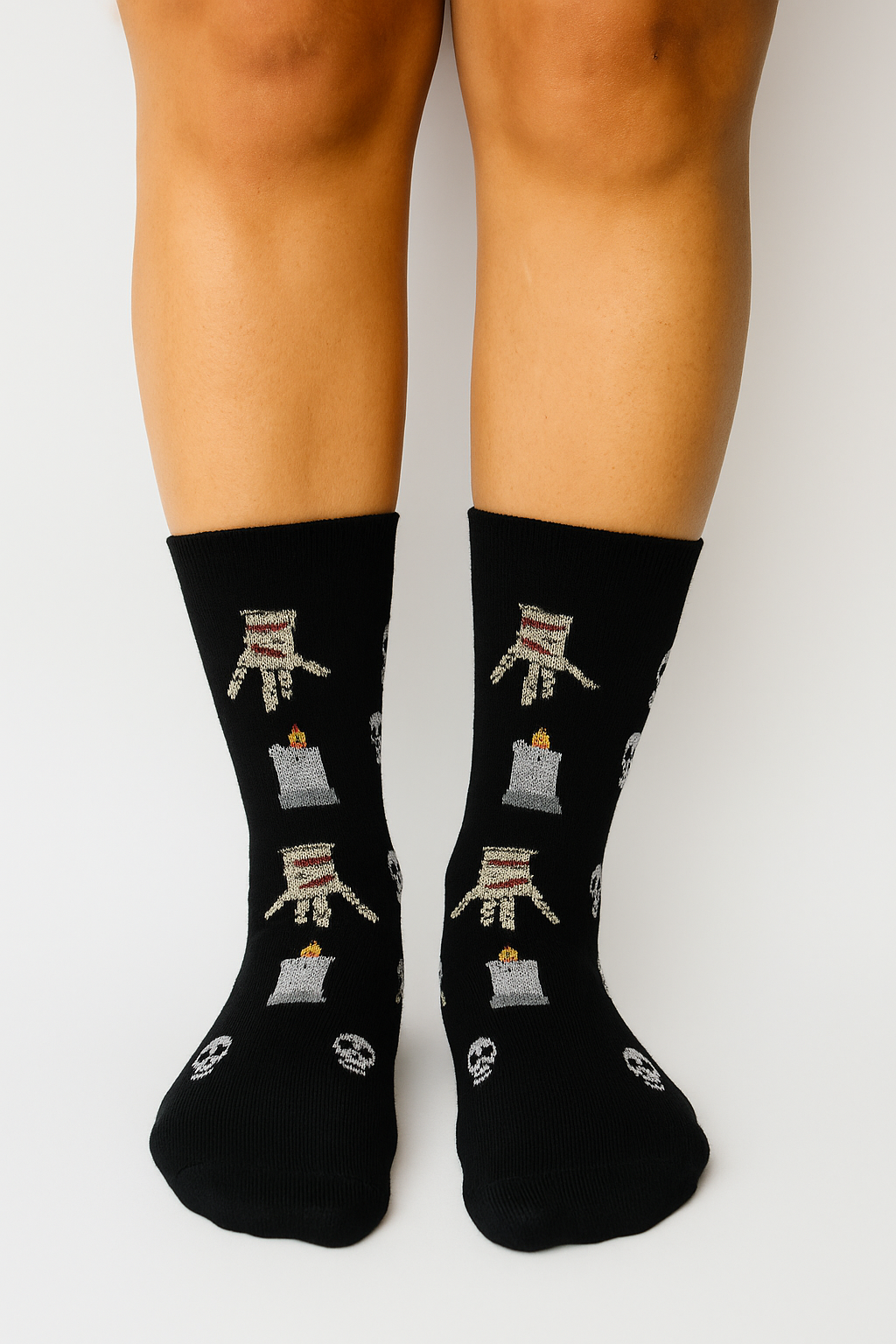 Calcetines Halloween De Mano/ Dedos Merlina