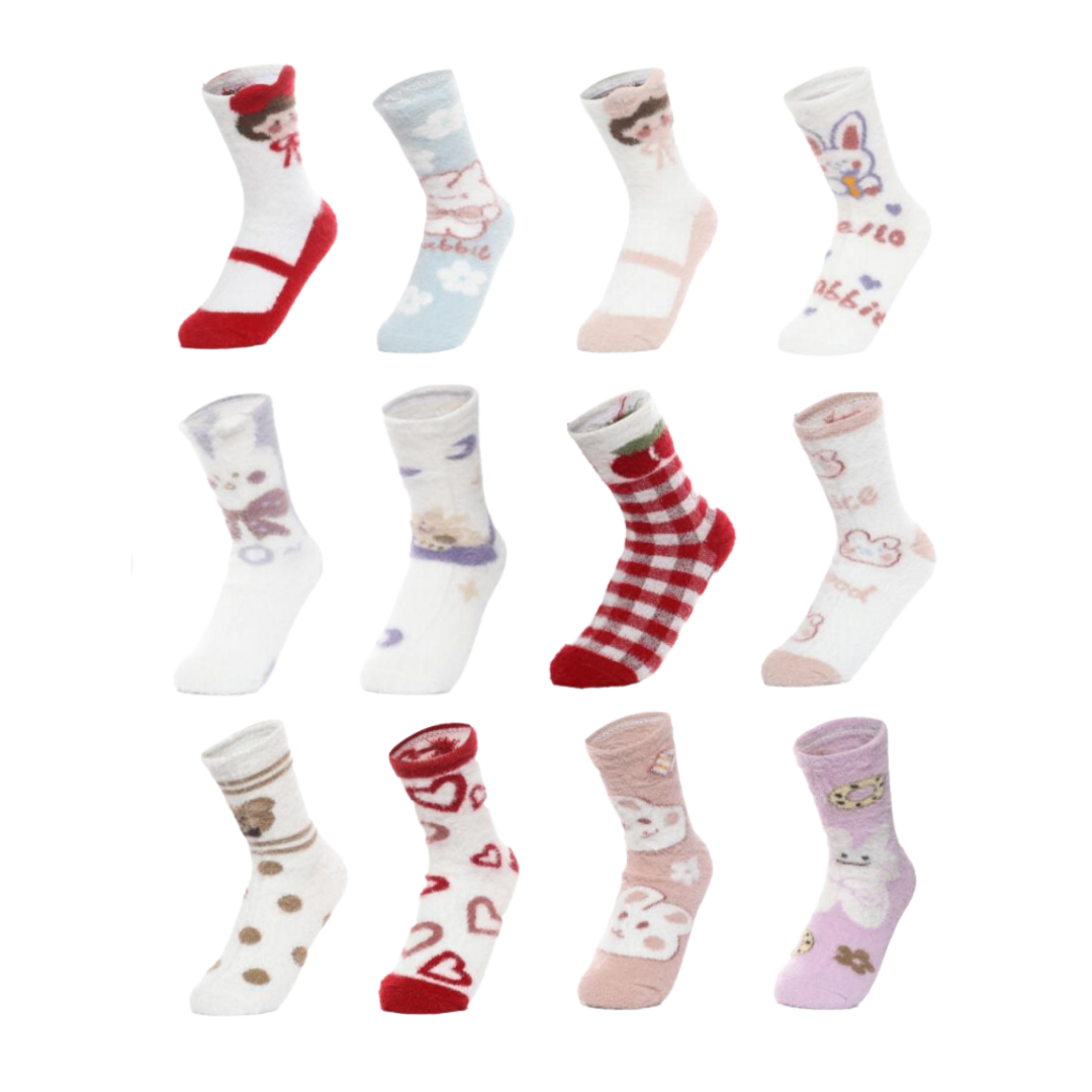 CALCEPACK Afelpadas (4 Pares)