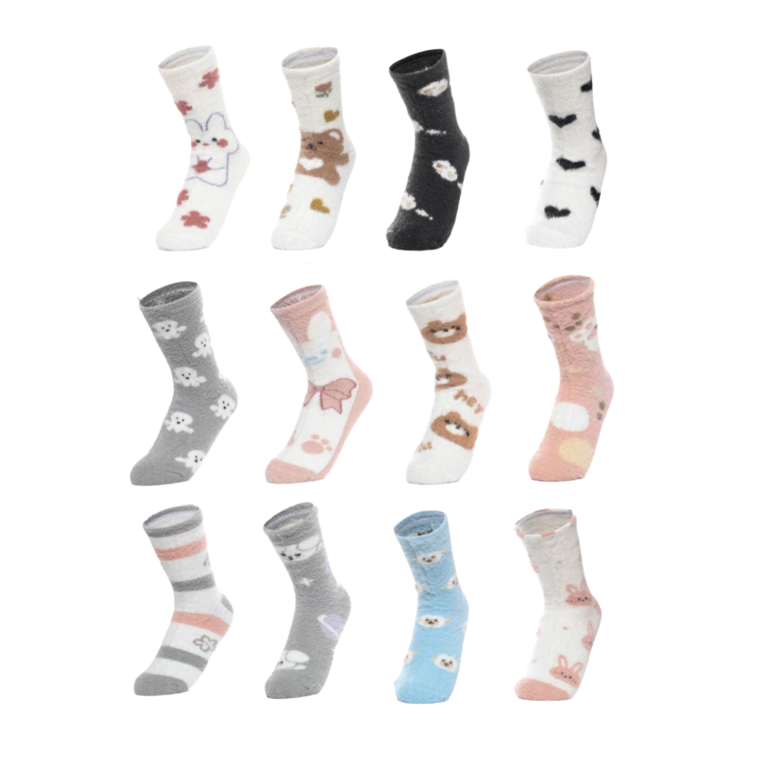 CALCEPACK Afelpadas (4 Pares)