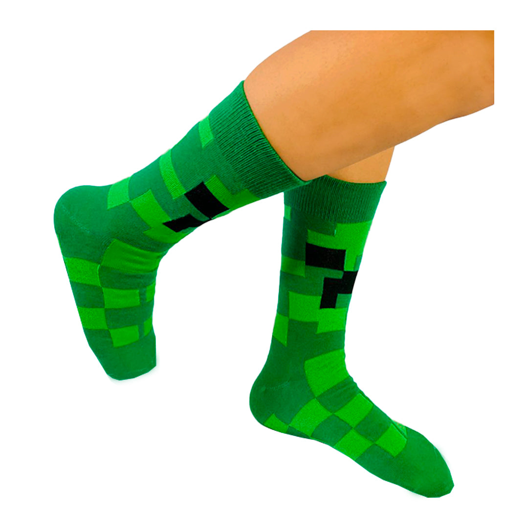 Calcetines Divertidos "Minecraft"