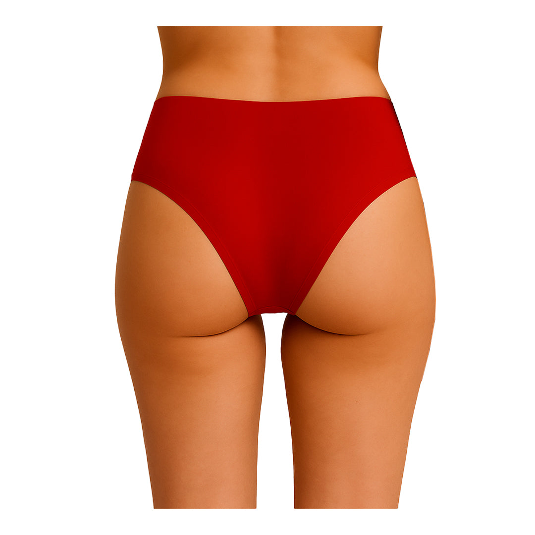 Calzón De Dama Tanga Invisible Sin Costura Sexy Confort 6 Piezas