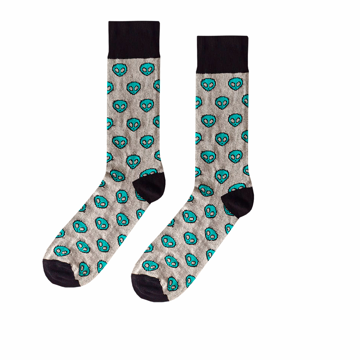 Calcetines Divertidos "Alien Color Azul"