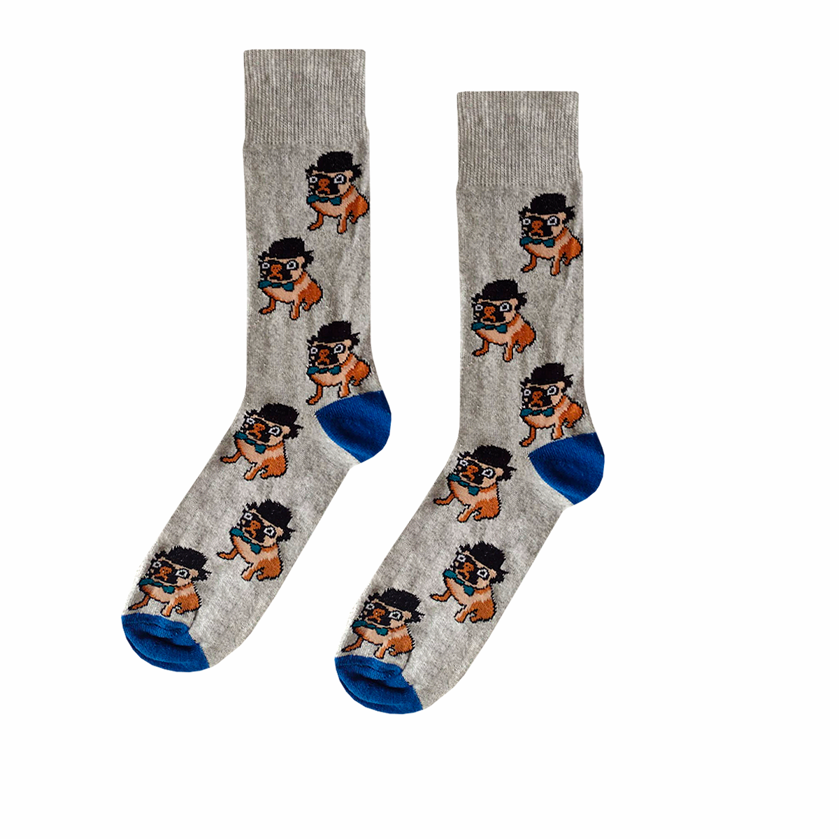 Calcetines "Pug Elegante"