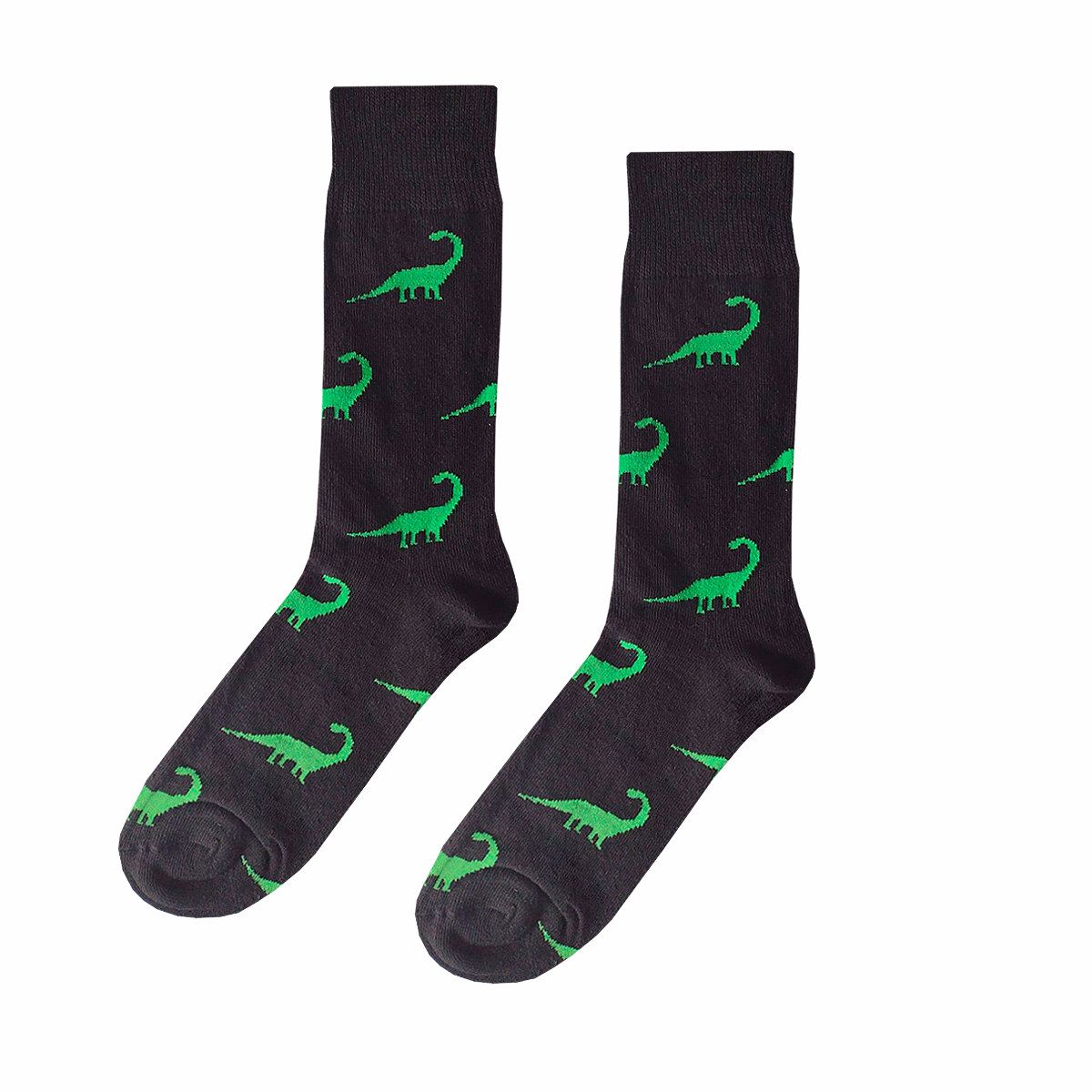 Calcetines Divertidos "Dinosaurio Hanenschia Verde"