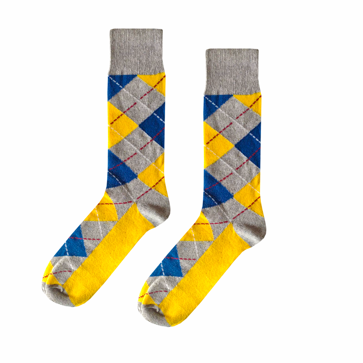 Calcetines "Rombos Amarillos"