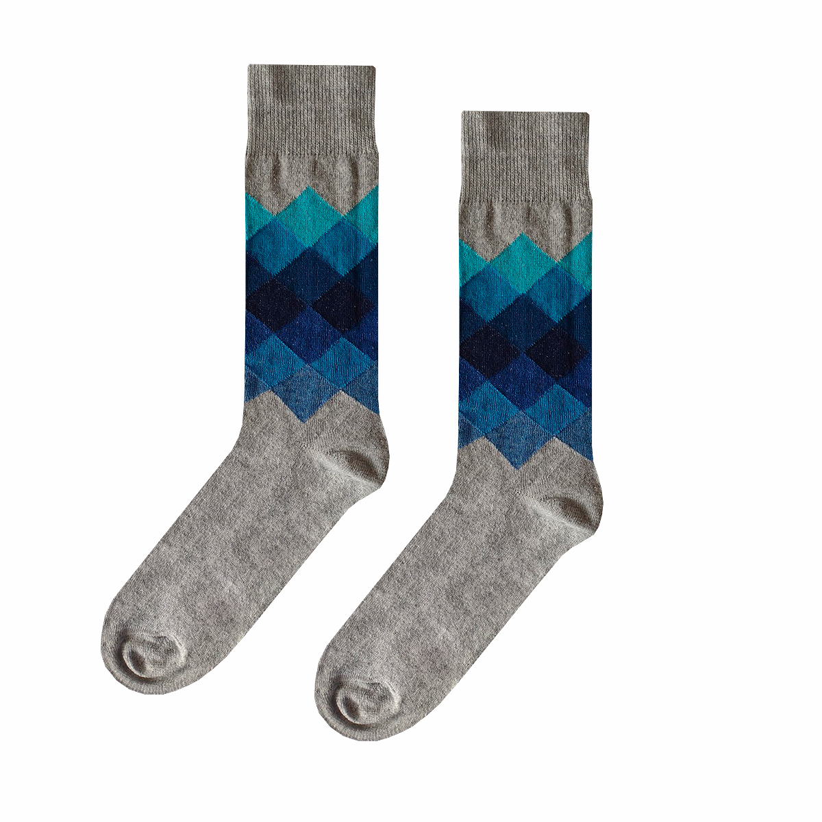 Calcetines "Rombos Gris"
