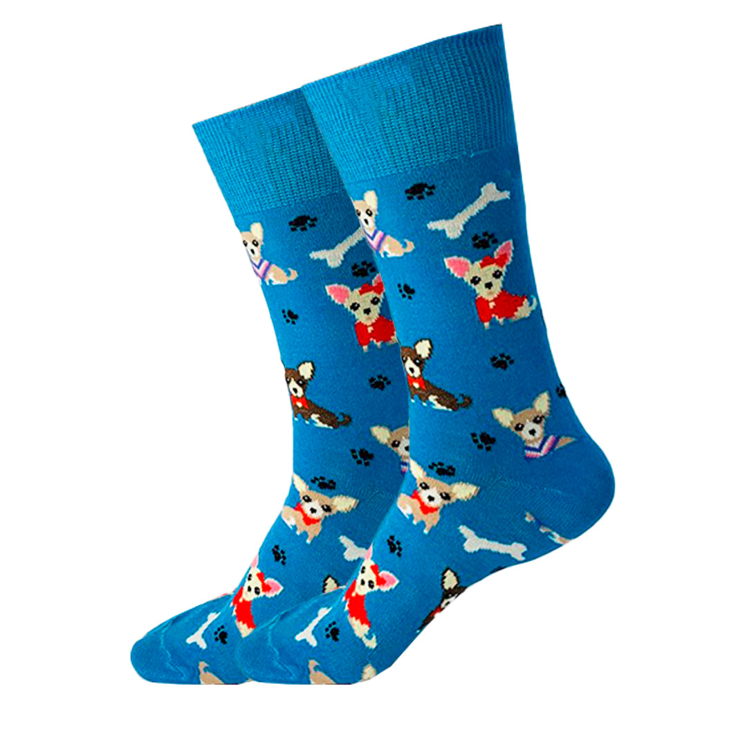 Calcetines Divertidos "Perritos Chihuahuas"