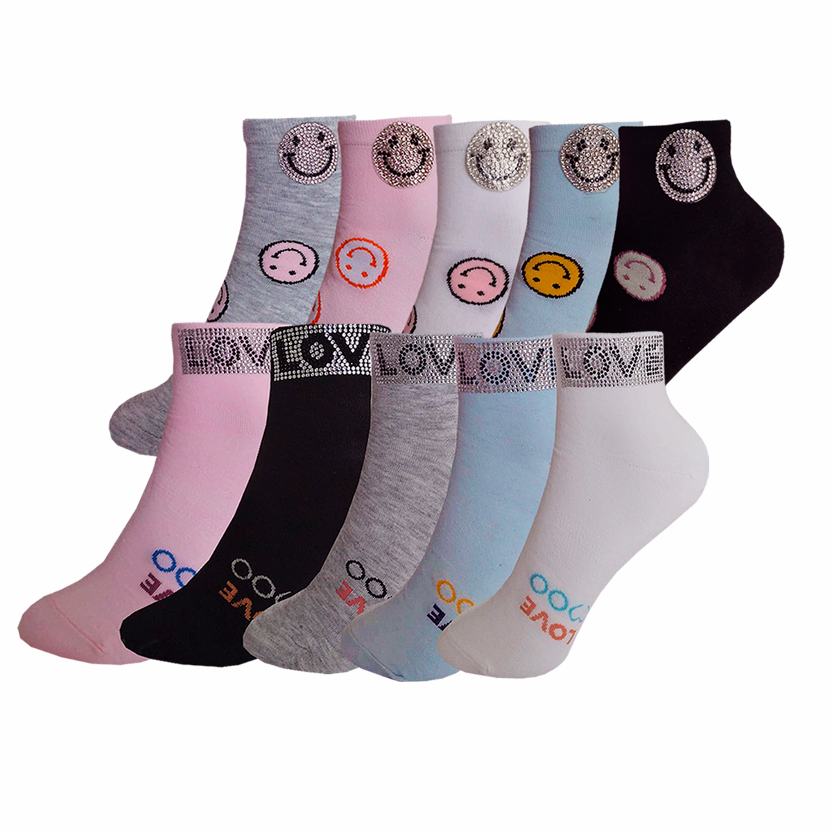 CALCEPACK Brillitos/ Joyería (6 Pares)