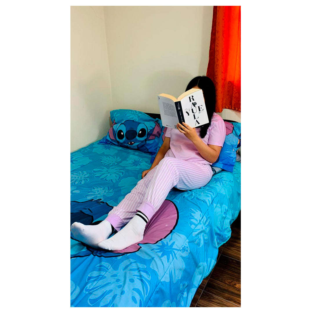 Pijama Dama Elegante Rayas Moda "Color Lila"