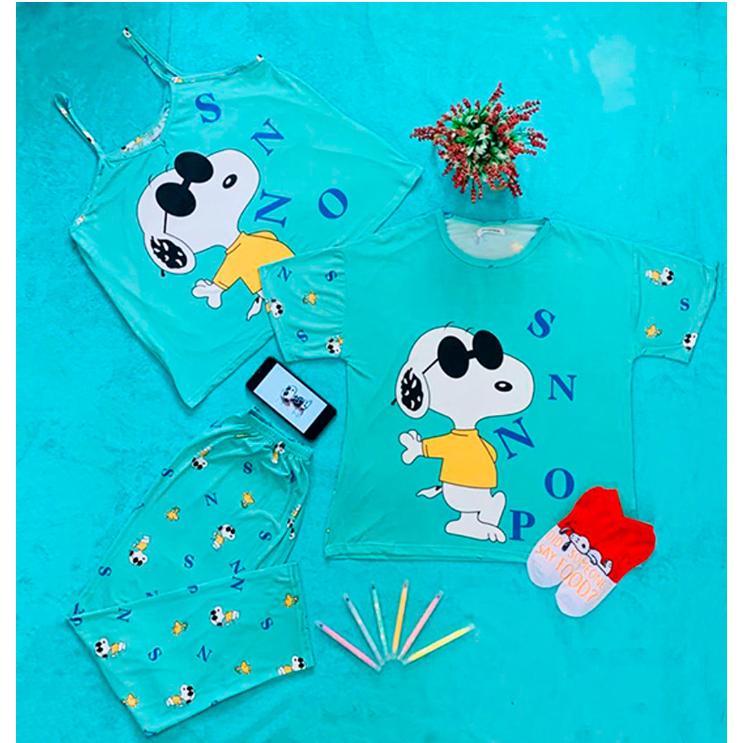 Pijama De "Snoopy Cool"