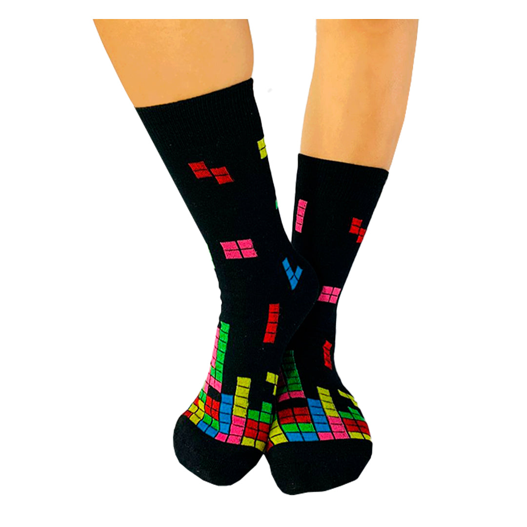 Calcetines Divertidos "Juego De Tetris"