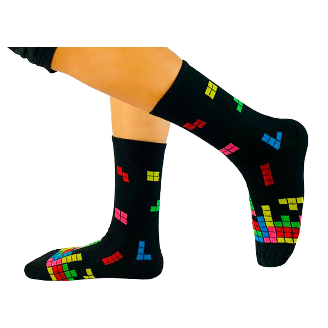 Calcetines Divertidos "Juego De Tetris"
