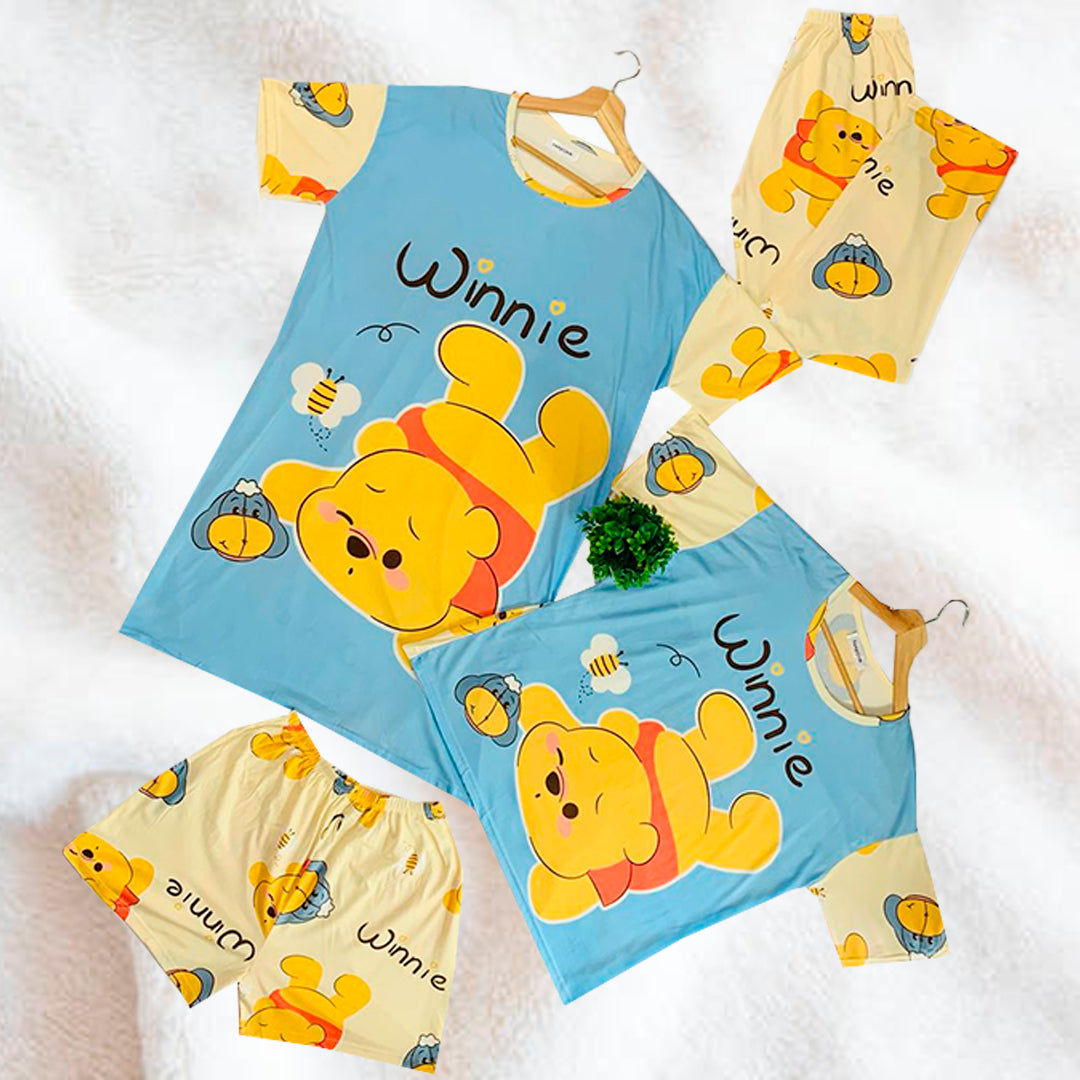 Pijama De "Winnie Pooh Celeste"