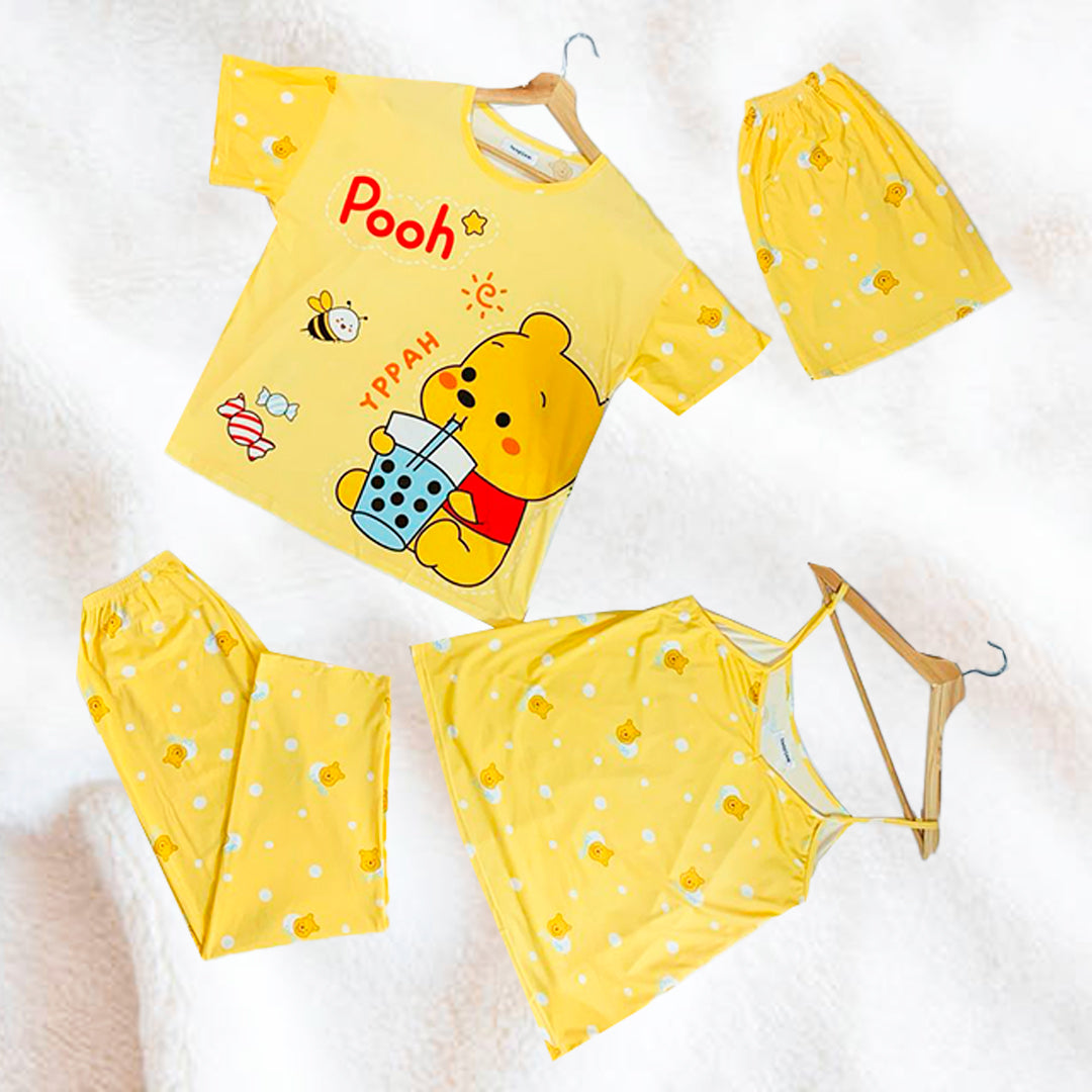 Pijama De "Winnie Pooh Happy"