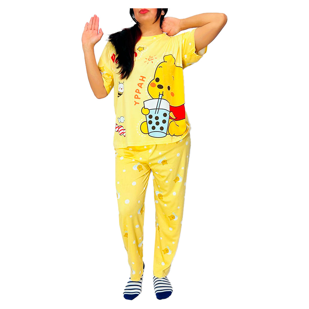Pijama De "Winnie Pooh Happy"