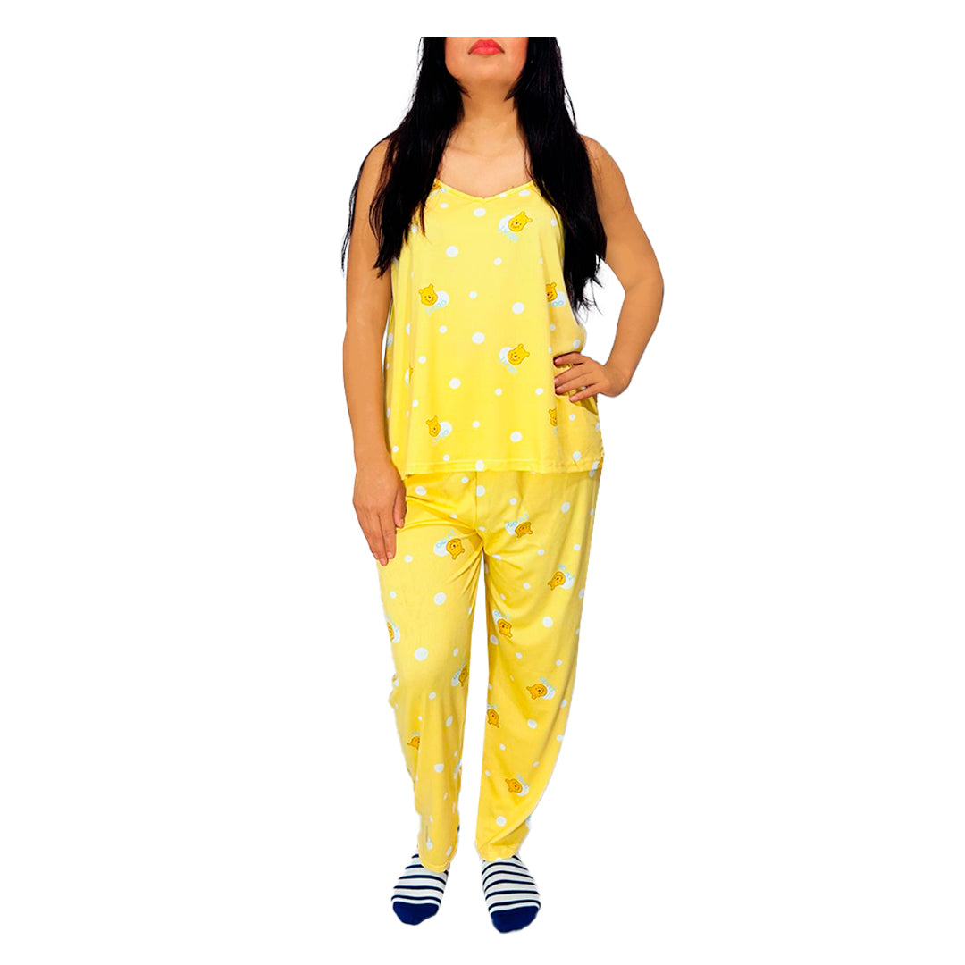 Pijama De "Winnie Pooh Happy"