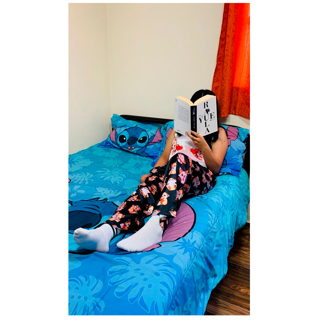Pijama Mujer Top/Pantalón Frescas Moda "Zorritos"
