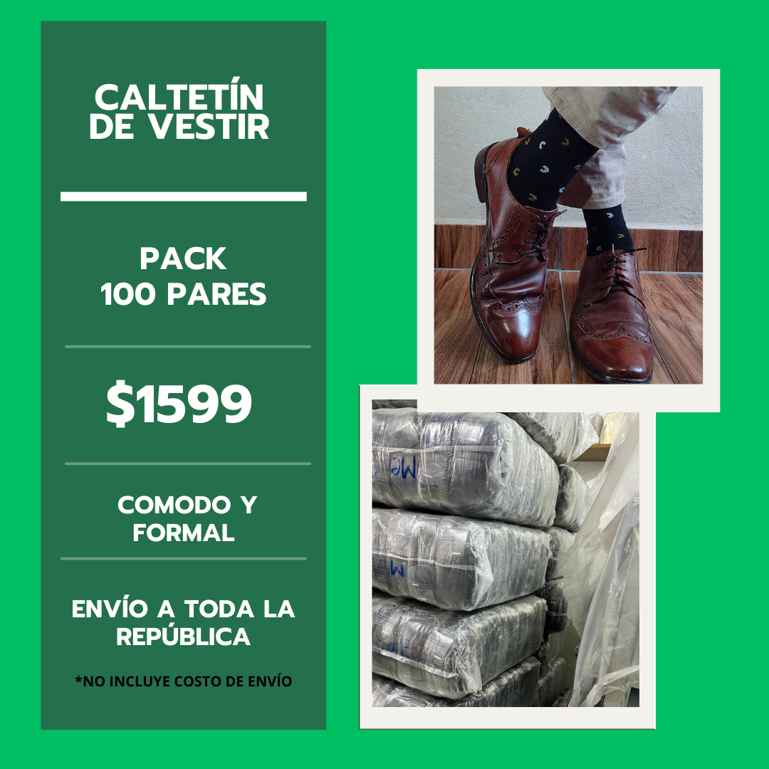 PACK Calcetines De Vestir 100 PARES