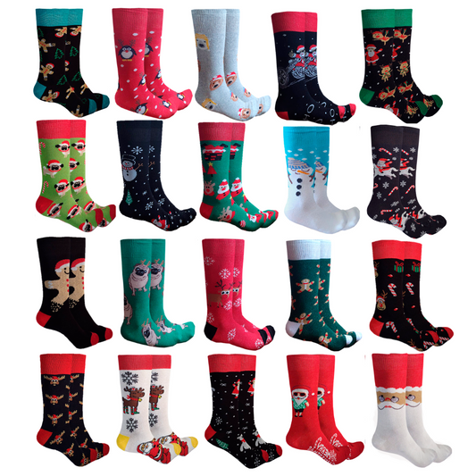 MAD BOX Calcetines Navidad 10 Pares