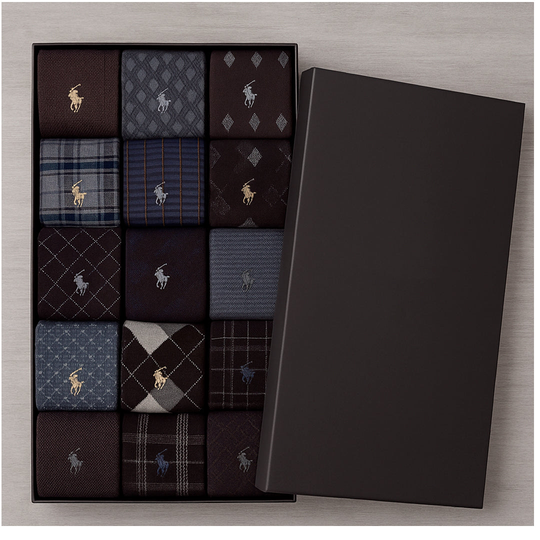 Calcepack Calcetines Vestir Polo Club De Caballero Elegante 12 Pares