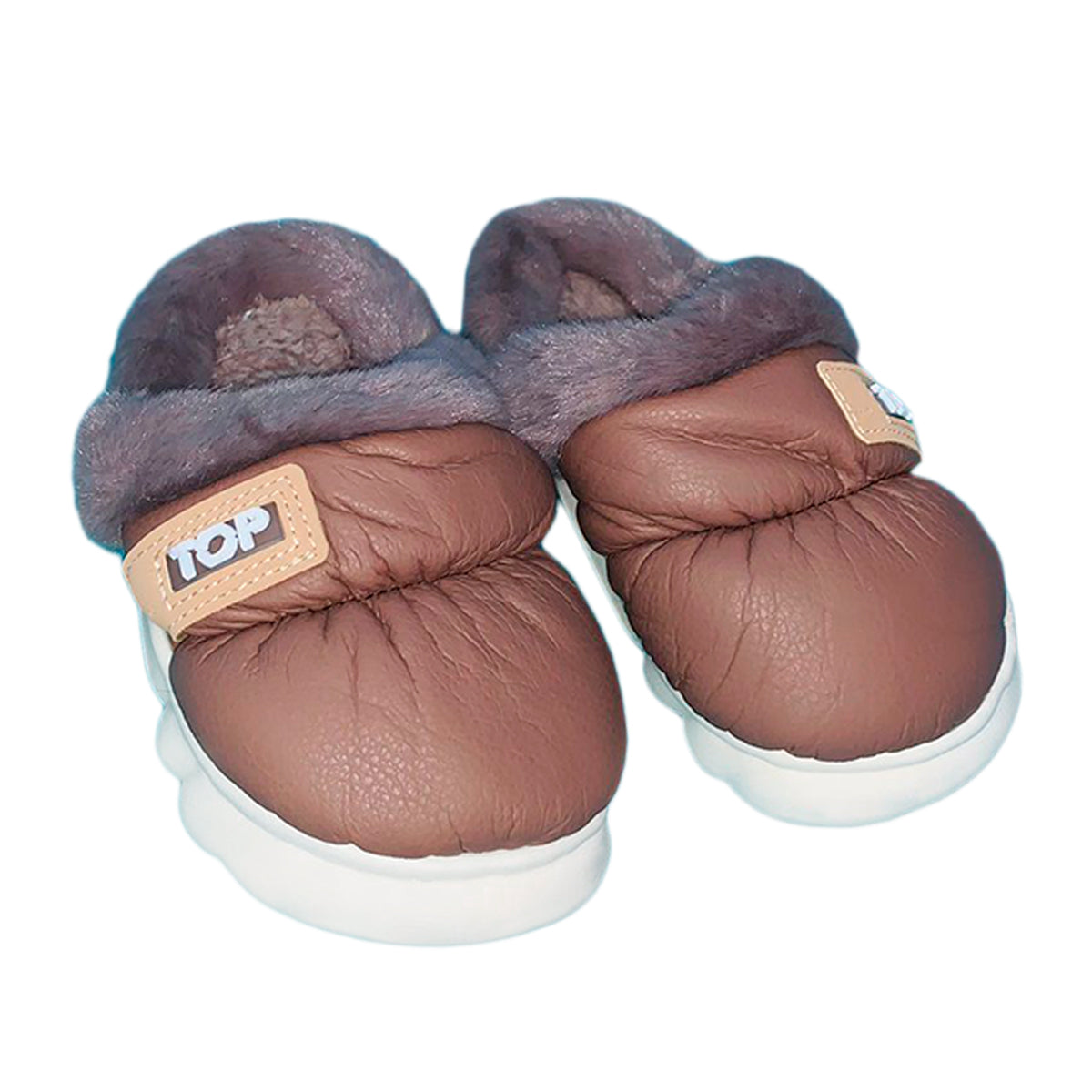 Pantuflas TOP Infantil Confort Invierno Suaves Moda Color