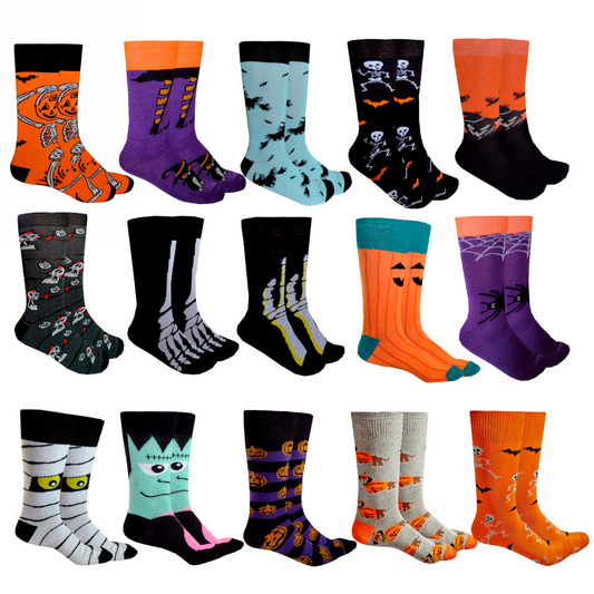 MAD BOX Calcetines Halloween 12 Pares