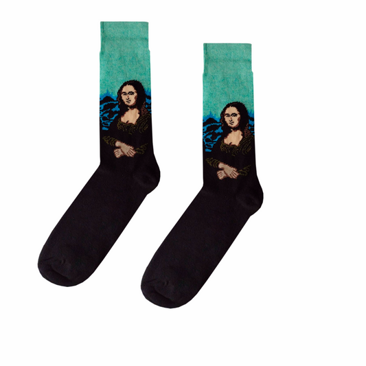 Calcetines Arte "La Monna Lisa"