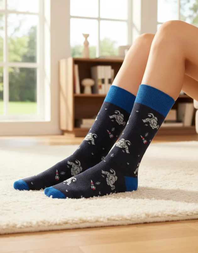 Calcetines Divertidos "Astronautas"