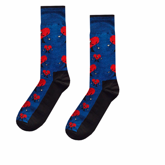 Calcetines Divertidos Bad Bunny / "Un Verano Sin Ti" Color Azul