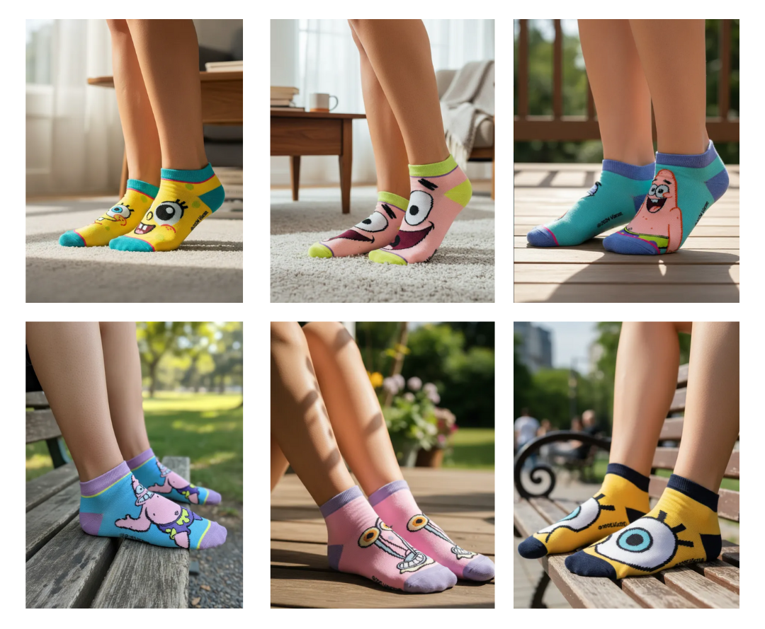 Tines De Bob Esponja & Amigos Calidad Moda 10 Pares