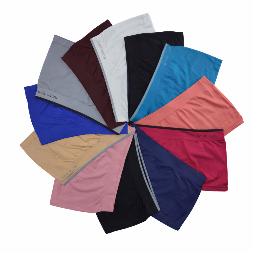 Bóxer Dama Microfibra Gruesa Set de 12 Piezas
