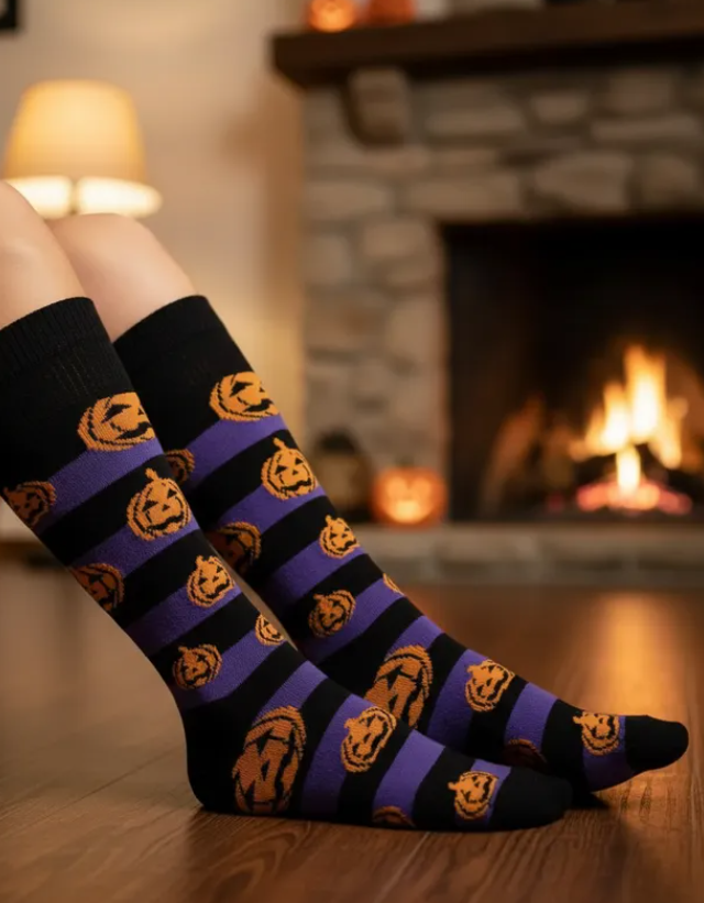 Calcetines Halloween "Calabazas"